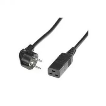 Kabel zasilający Bachmann 352.175 Czarny 3 m Złącze C19