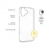 Fixed | Story AntiUV | Tylna obudowa | Apple | iPhone 16 Plus | TPU | Przezroczysty