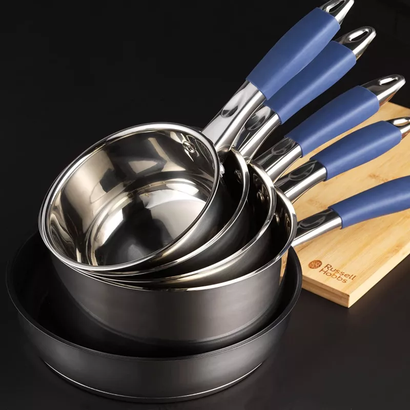 Zestaw garnków Russell Hobbs RH01179EU, 5 elementów, niebieski