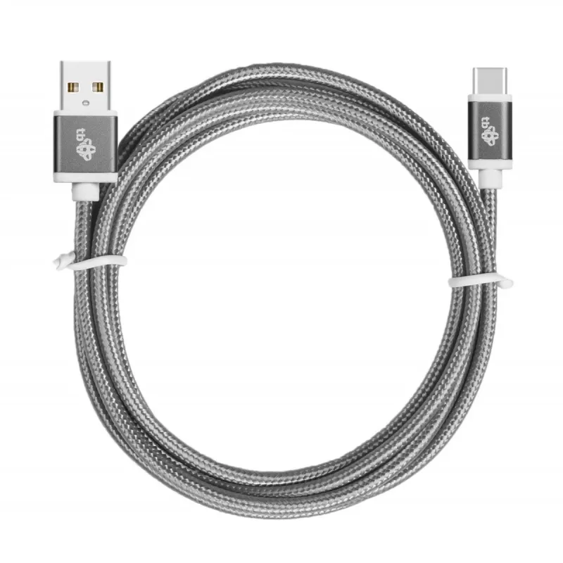 TB USB - Kabel USB-C 1,5 szary (AKTBXKUCSBA150S)