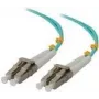 ALOGIC - Kabel krosowy - LC Multi-Mode (M) do LC Multi-Mode (M) - 2,0 m - Światłowód - Dupleks - 50/125 mikrometra - OM4 - Bezhalogenowy (LCLC-02-OM4)