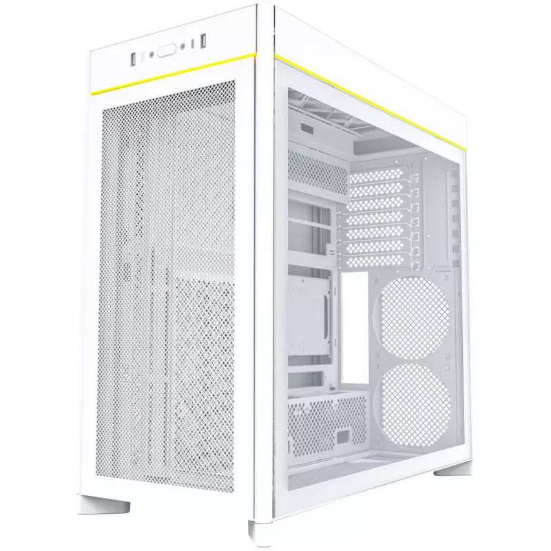Obudowa komputerowa Montech HS01 Ze Szkłem Hartowanym ATX Biała