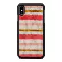 Etui iKins do iPhone XS Max — czarne, wzór krótkiego ciasta