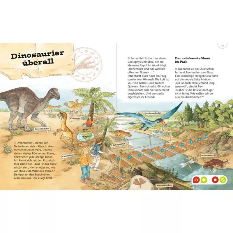 tiptoi Expedition Wissen: dinozaury, książka edukacyjna