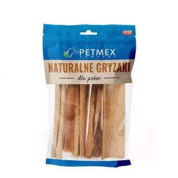 Gryzak dla psa PETMEX skóra końska 100 g – naturalny pojedynczy gryzak dla psa, białko 80%, tłuszcz 4,8%