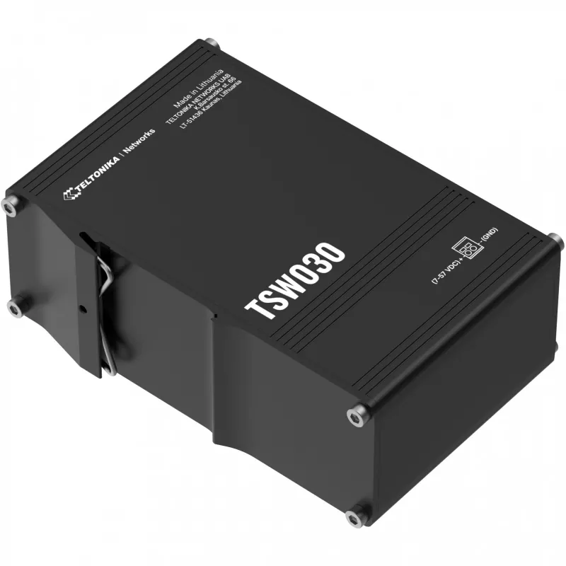 Teltonika TSW, Niezarządzalny 8-portowy przemysłowy przełącznik Ethernet