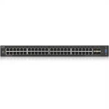 Zyxel XGS2210-52 Przełącznik zarządzalny L2 Gigabit Ethernet (10/100/1000) 1U Czarny