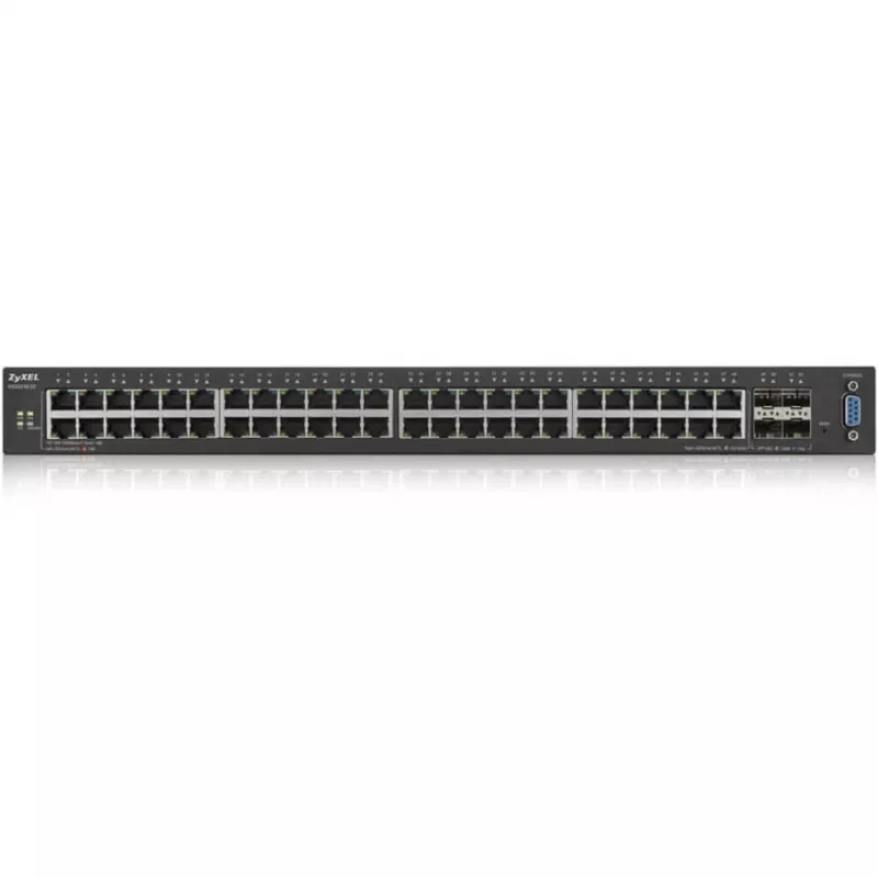 Zyxel XGS2210-52 Przełącznik zarządzalny L2 Gigabit Ethernet (10/100/1000) 1U Czarny