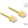 Kabel sieciowy DeLOCK RJ45 Cat.6 UTP 5m Żółty