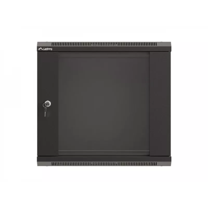 Szafa wisząca LANBERG WF03-5309-10B, 9U, 500×350×540 mm, maks. obciążenie 60 kg, czarna
