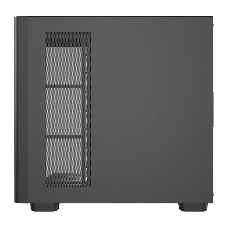 Obudowa komputerowa DarkFlash DS900G (czarna) — kompatybilna z ATX, wieża midi, panel boczny z hartowanego szkła