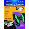 Fellowes SuperQuick A4 Błyszczące 80 Mikronów Kieszenie do Laminowania