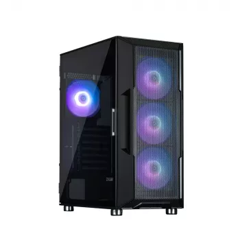 Zalman I3 NEO ARGB Czarny obudowa komputerowa Midi Tower