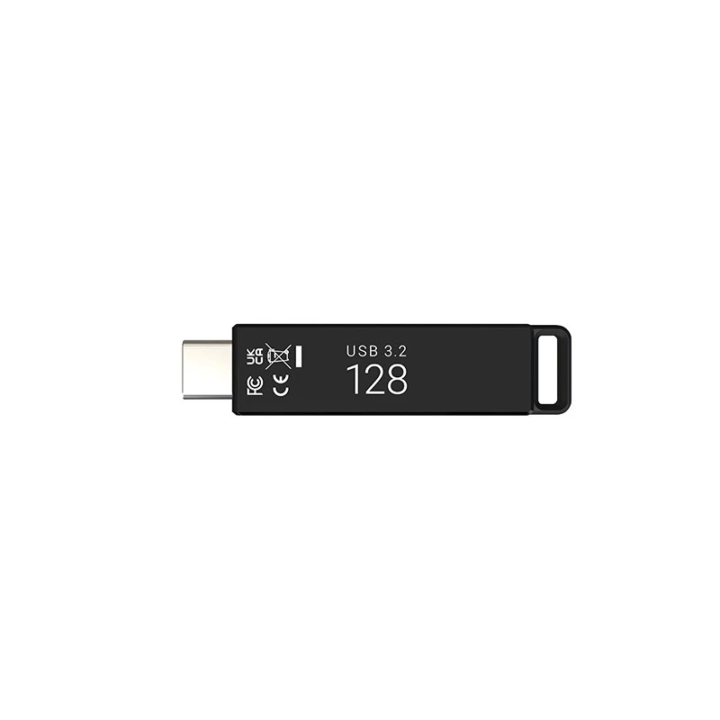 Pendrive 128GB USB-C 3.2 to produkt PNY z naszej oferty pendrive'ów USB. Najważniejsze cechy to czarne wykończenie, pojemność pamięci flash 128 GB i interfejs USB-C 3.2.