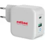 ROTRONIC-SECOMP Roline - Zasilacz - 65 W - 3,25 A - PD, QC 3.0 - 2 porty wyjściowe (USB, USB-C)