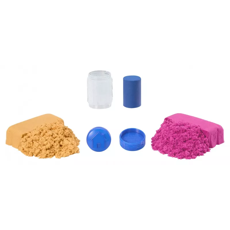 Kinetic sand Wonder Factory Never Dry Sand Bag, pomarańczowy czerwony