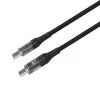Fixed | Kabel USB-C/USB-C z obsługą wyświetlacza, PD, 2m, USB 2.0, 100W | FIXDD-CC2-BK