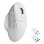 Bezprzewodowa symetryczna mysz optyczna Keychron M7-A24 30000 DPI RF Wireless Bluetooth USB-C biała