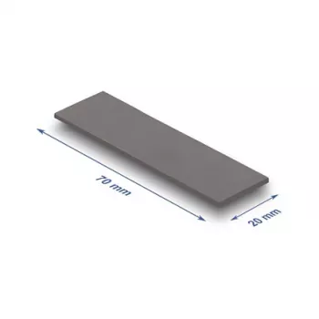 Podkładka termiczna DeLOCK 18467 3.2 W/m·K szara 20x70x1,75 mm
