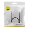 Kabel sieciowy Baseus Ethernet RJ45, 10 Gb/s, 1 m (czarny)