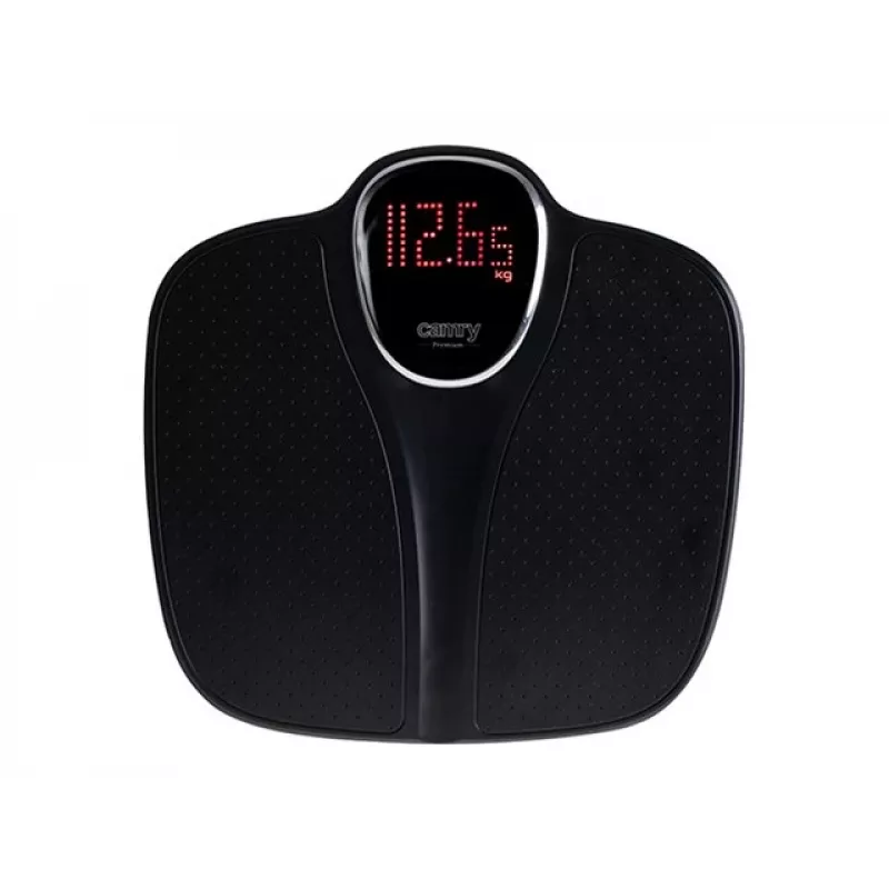 Waga łazienkowa Camry CR 8171b — maksymalne obciążenie 180 kg, dokładność 50 g, pomiar BMI, czarny