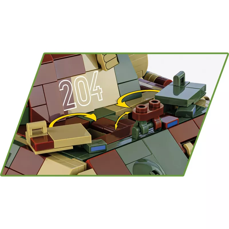 Blocks Pz.Kpfw.V Panther wersja A 1152 klocków
