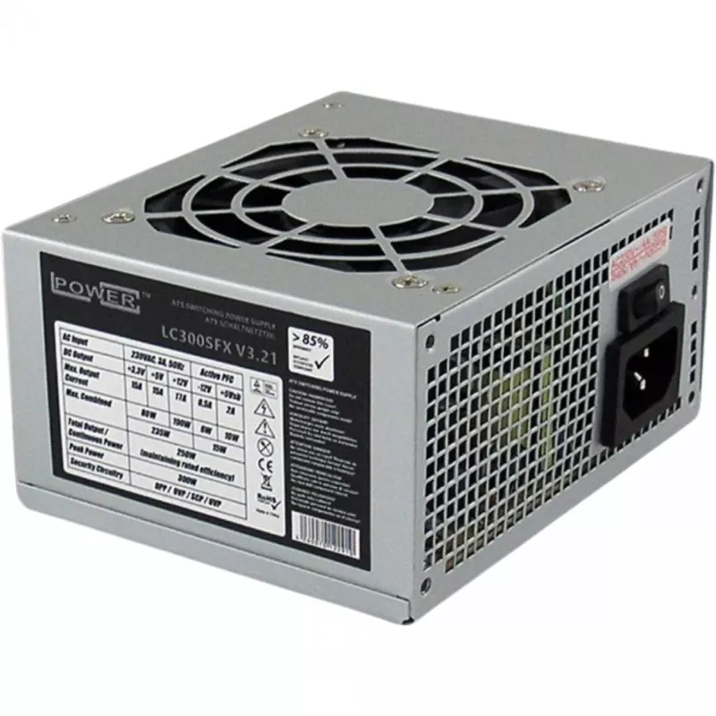 Obudowa komputerowa LC-Power LC-1400MI-300SFX Micro Tower Czarna