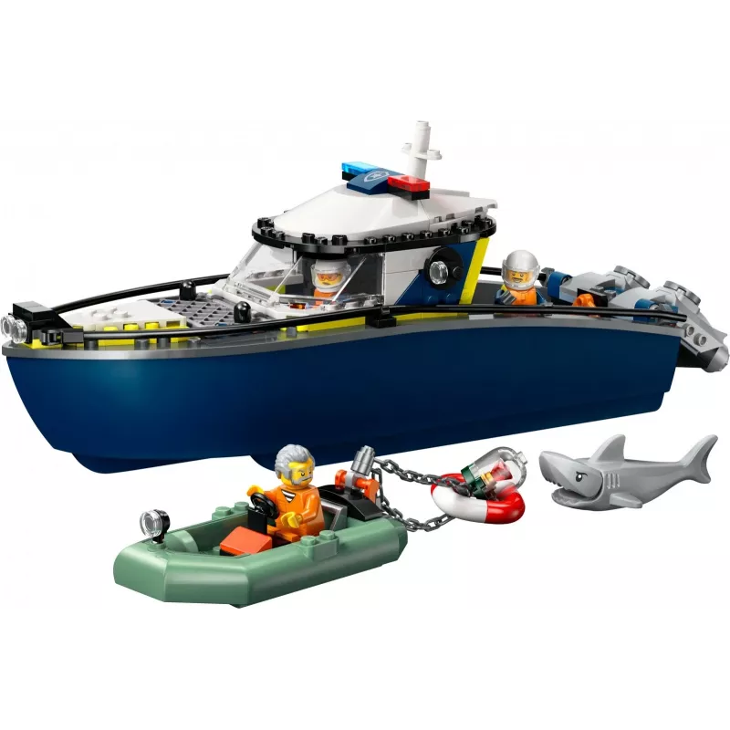 LEGO CITY 60456 Pościg policyjny na łodzi
