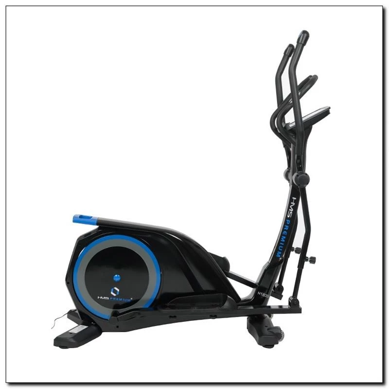 HMS Fitness H1833-i Elektromagnetyczny trenażer eliptyczny Czarny, Niebieski