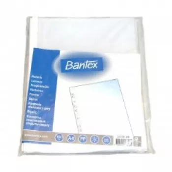 Koszulki na dokumenty Bantex Maxi 0809-203 A4, 100 µm matowe, opakowanie do ochrony dokumentów