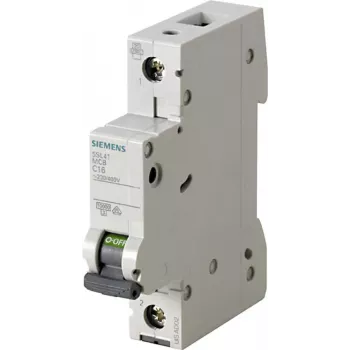 Siemens 5SL4101-7 Wyłącznik nadmiarowoprądowy miniaturowy 1 (5SL4101-7)