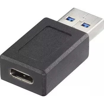 Renkforce USB 2.0 Adapter [1x USB 3.2 Gen 2 Plug A (USB 3.1) - 1x USB-C™ Socket] (RF-4538932)