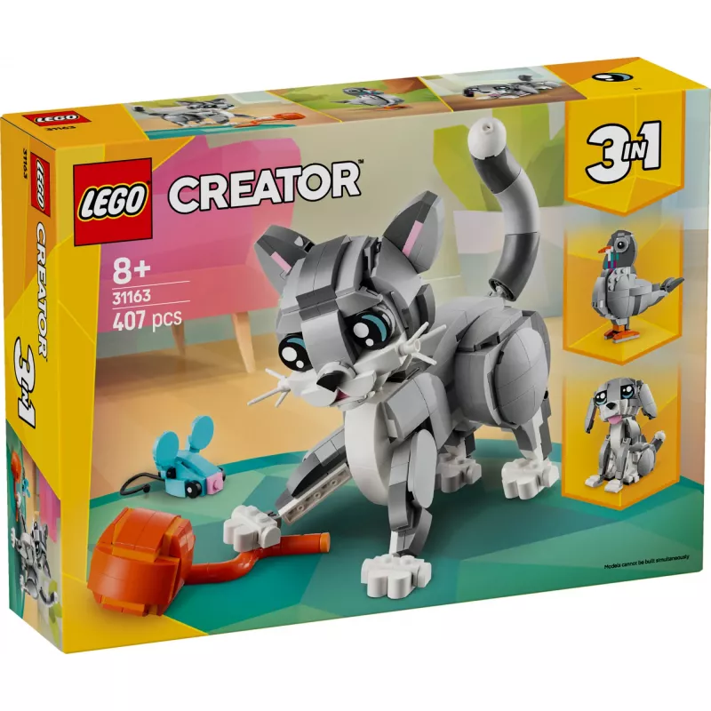 LEGO CREATOR 3 W 1 31163 Zabawny Kot