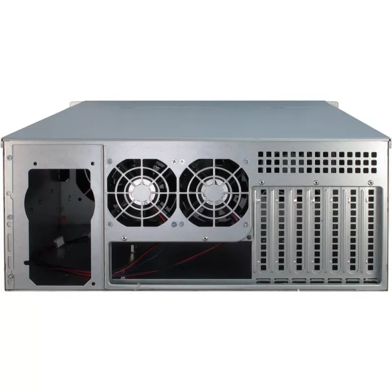 Obudowa serwerowa Inter-Tech 4U-4424 Rack Czarna, Srebrna
