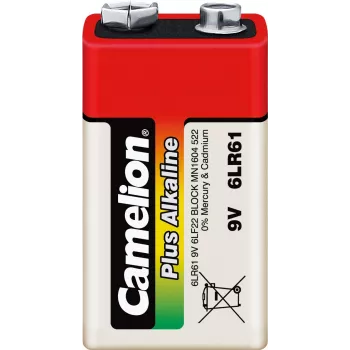Bateria jednorazowa Camelion 6LR61-SP1 9V alkaliczna