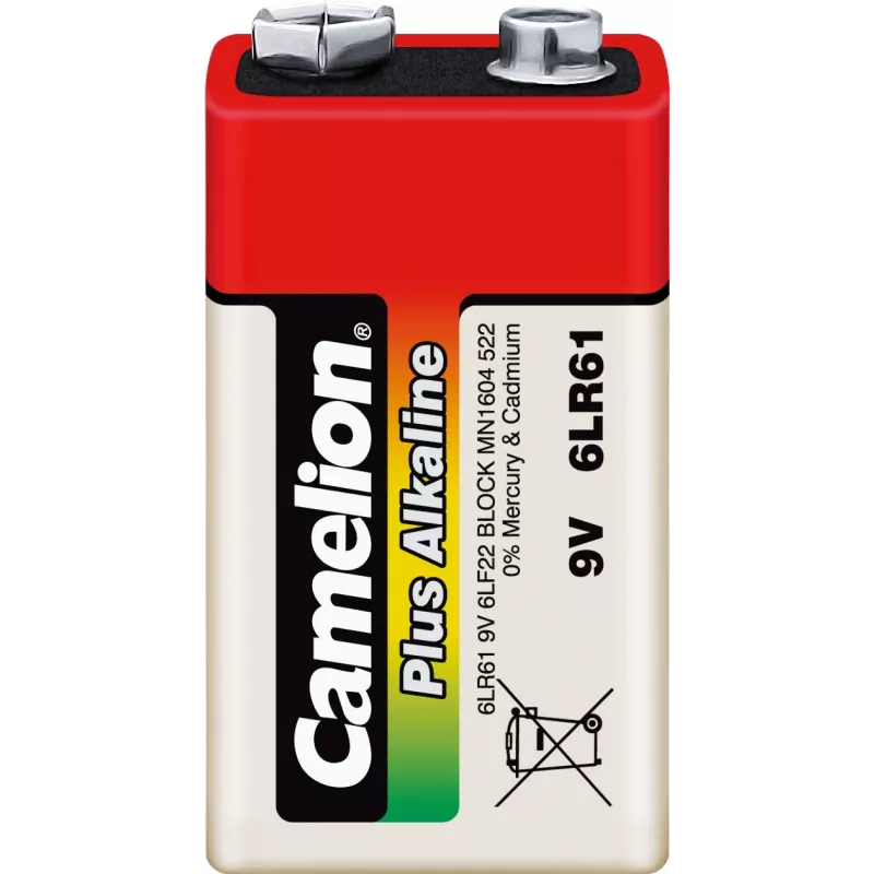 Bateria jednorazowa Camelion 6LR61-SP1 9V alkaliczna
