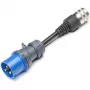 adapter bezpieczeństwa JUICE CONNECTOR, CEE32 / 230V, jednofazowy (niebieski, do JUICE BOOSTER 2)