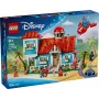 LEGO Disney 43268 Domek na plaży — modułowa konstrukcja domu, 834 elementy, 5 minifigurek, wiek 9+