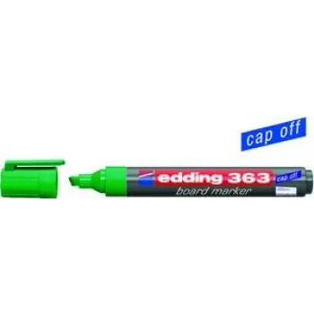 Marker Edding 363 końcówka dłutowa zielony