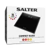 Salter 9207 BCFEU12 Kompaktowa elektroniczna waga łazienkowa - czarna