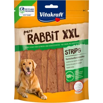 VITAKRAFT Pure Rabbit Strips - przysmak dla psa - 250 g