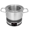 Fondue elektryczne Gastroback 42568 1.8L 8 osób Czarny Stal nierdzewna