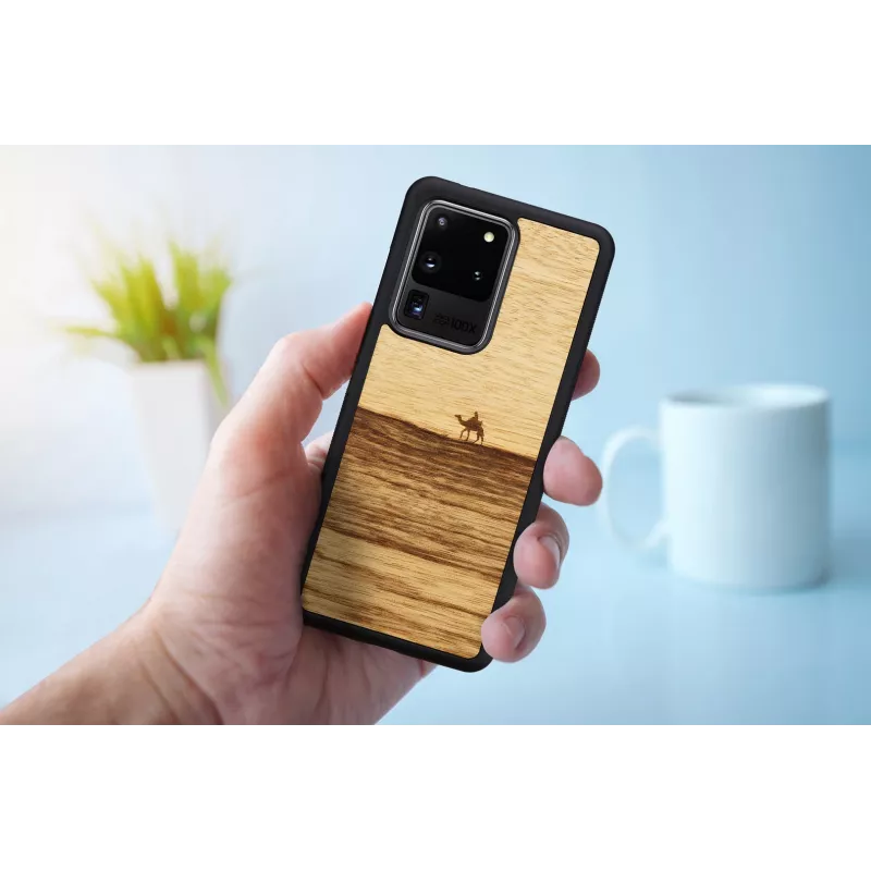 Etui na telefon man and wood Galaxy S20 Ultra terra Czarny