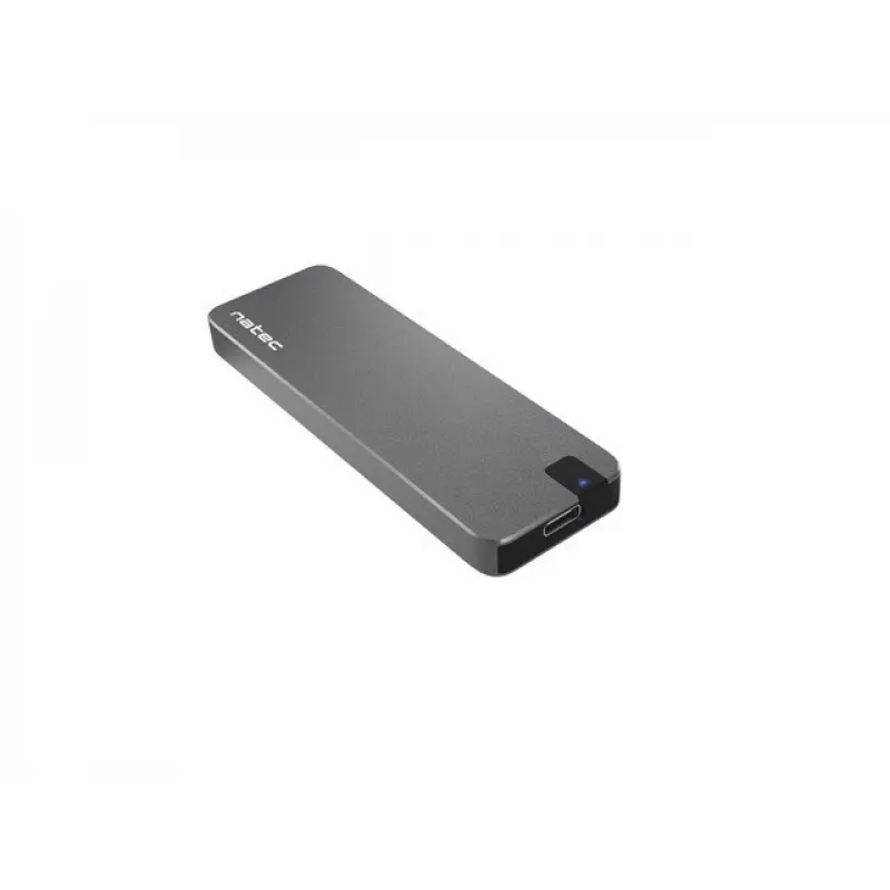 SSD enclosure NATEC Rhino M.2 NVMe Czarna 2 TB USB Type-C, M.2 NVMe, USB 3.1 Gen 2, obsługuje 30 mm