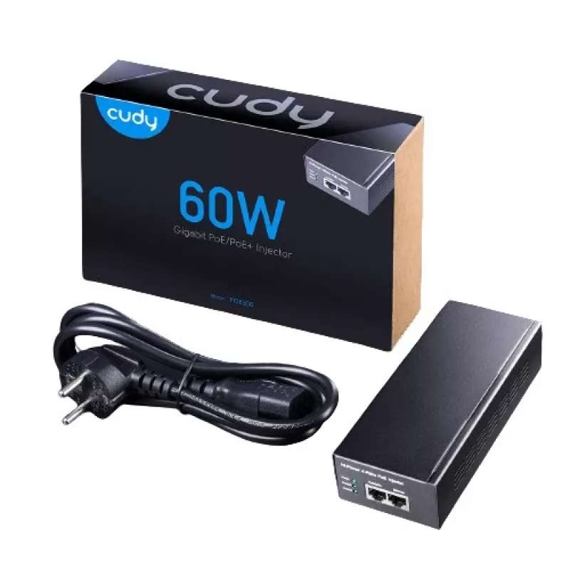 PoE+/PoE Injector Cudy Gigabit 60W