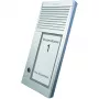 AGFEO DoorSpeak 1, Przewodowy, IP33, Aluminium, Aluminium, Ściana, 115 mm