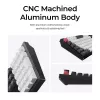 Klawiatura mechaniczna Keychron Q6H-M1 Wireless RGB Carbon Czarny