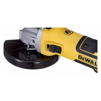 DeWALT DWE4357-QS przenośna szlifierka Szlifierka tarczowa Czarno-żółta 10500 obr./min 1700 W