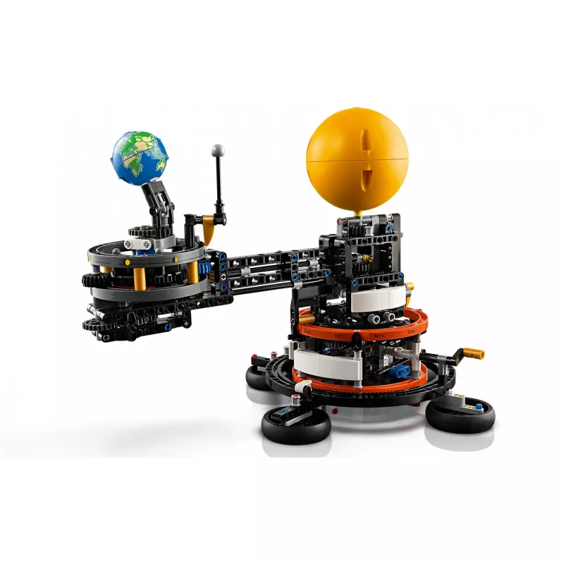 LEGO Technic Pianeta Terra e Luna in Orbita – Giochi Spaziali per Bambini e Bambine da 10 Anni in Su, Sistema Solare Giocattolo da Costruire con Pianeti