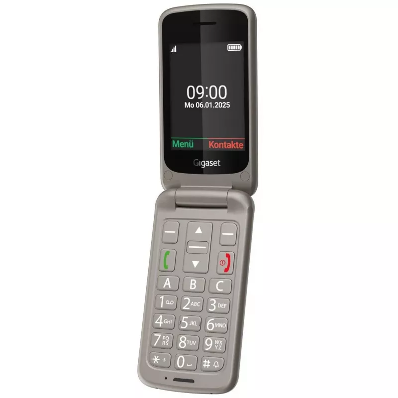Telefon Senior Gigaset GL595 2.8 cala 0.3 MP Szary